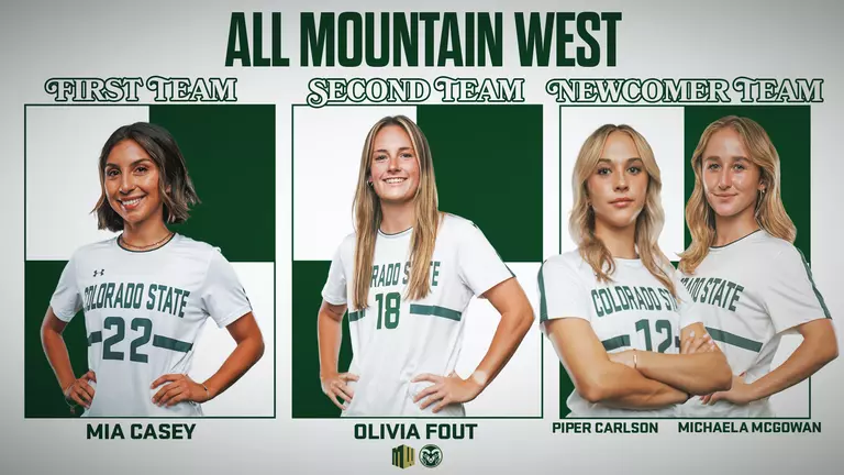 Four Rams Earn Mountain West Postseason Honors