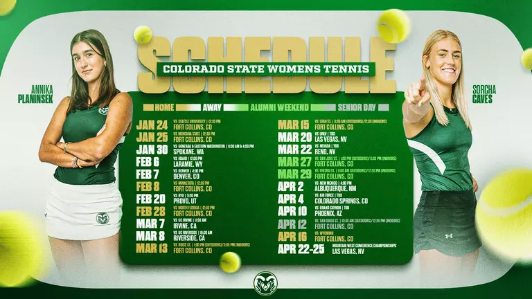 Rams Release Spring Dual Schedule