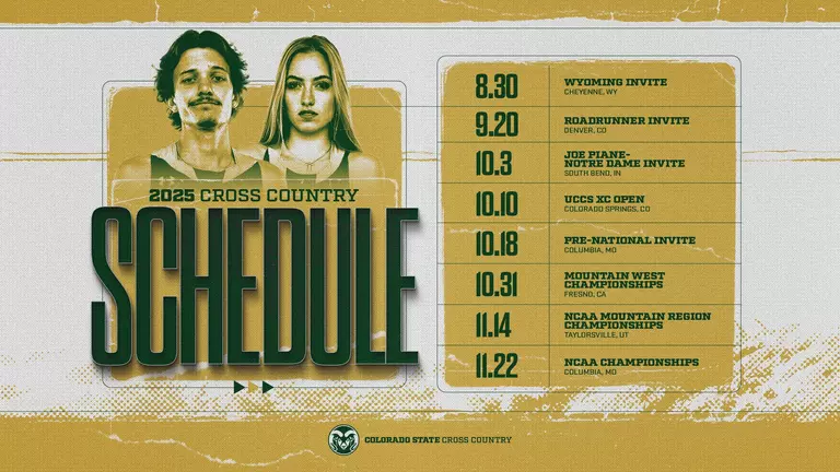 Rams Cross Country Announces 2025 Schedule