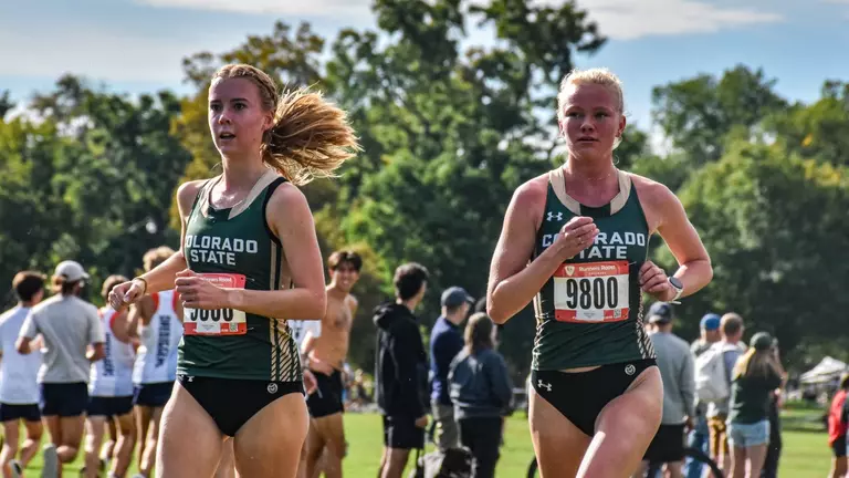 Berg Claims Top Spot, Leads Ram Women to Victory