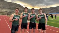 Men's 4x400 and Jamison Set School Records