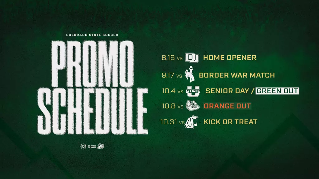 Image related to Colorado State Soccer Announces 2026 Promotion Schedule
