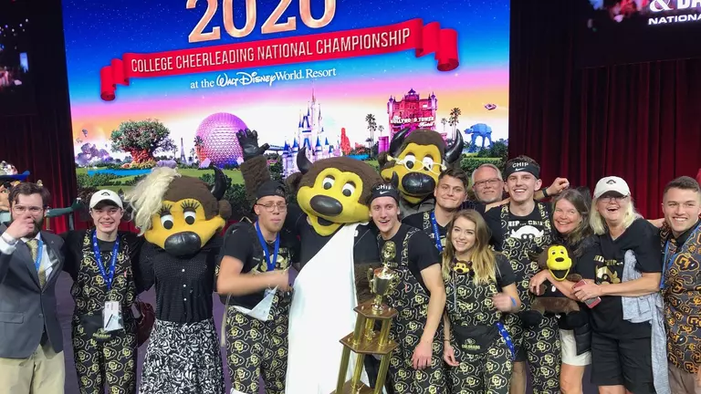 Chip Wins His Third Mascot National Championship