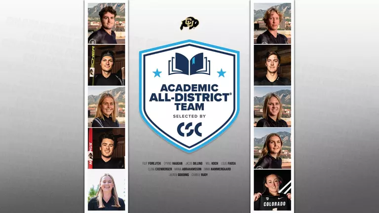 Ten Buffs Named At-Large Academic All-District