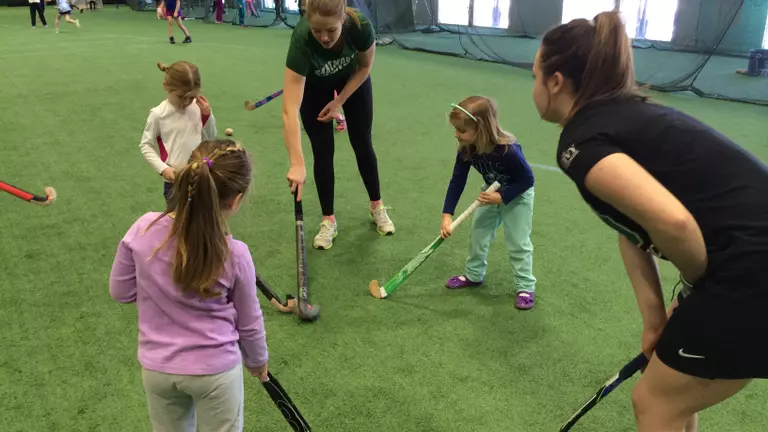 Big Green Hosts Multi-Sport Clinic for Girls