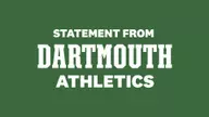 Statement from Dartmouth Athletics