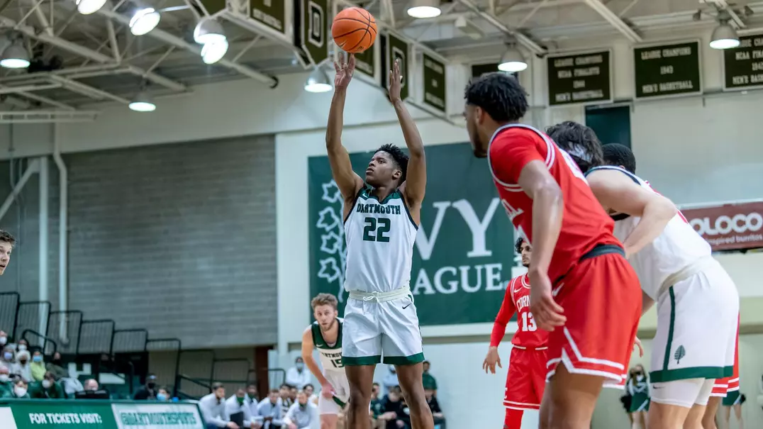 Garrison Wade men's basketball action vs. Cornell
