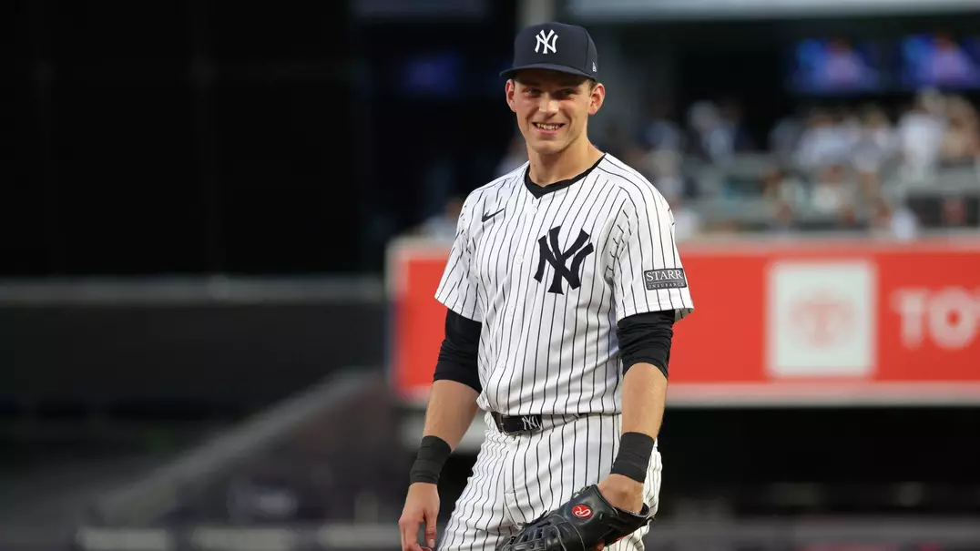 Ben Rice with Yankees