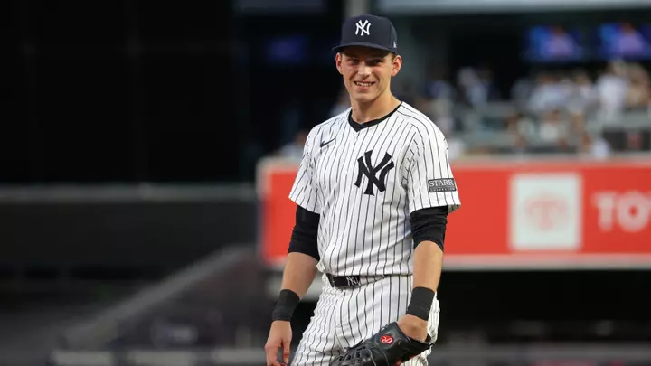 Ben Rice with Yankees
