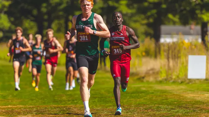 Callahan Fielder runs at Maribel Invite