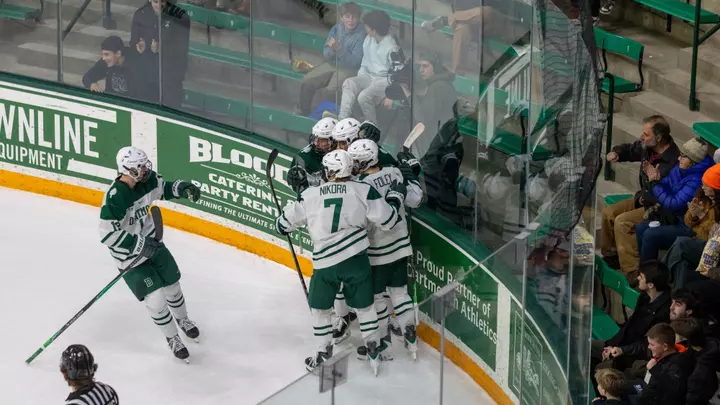 DMIH celebrates a goal vs ASU