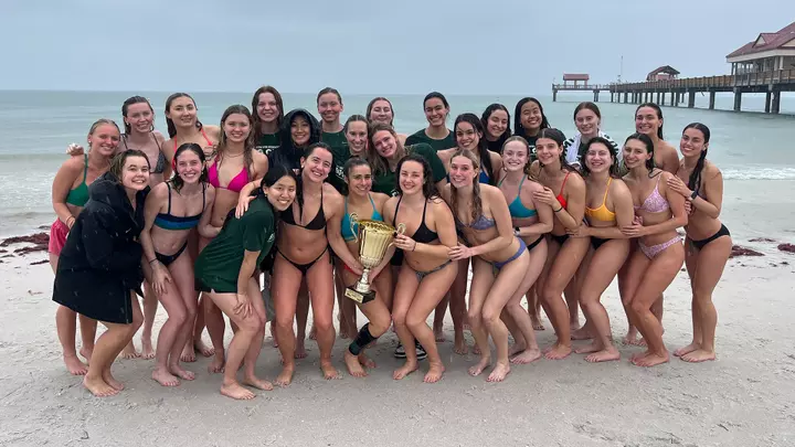 Women's Swimming and Diving Golden Grizzy Champions