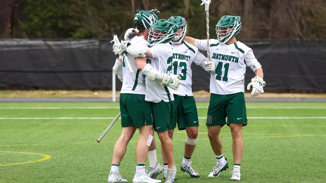 Men's Lacrosse Group Celebration