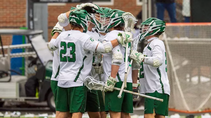 Men's Lacrosse Team Celebration