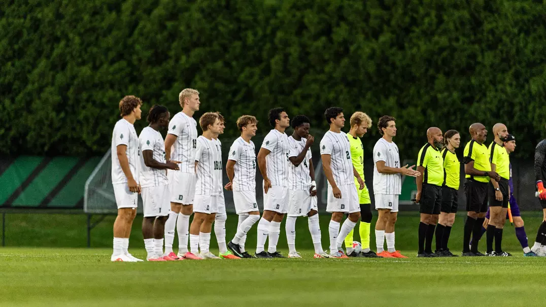 Men's Soccer Starting 11 vs UALB