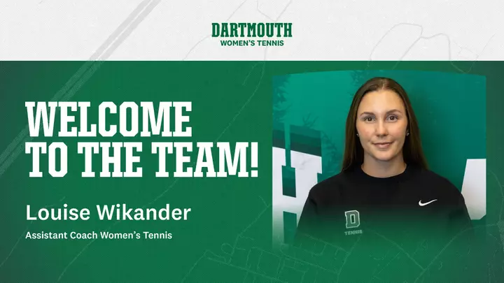 Moore Family Assistant Women's Tennis Coach Louise Wikander