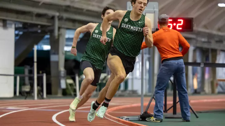Liam Murray competes at home