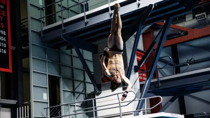 McCoy Lyman Dives at Ivies