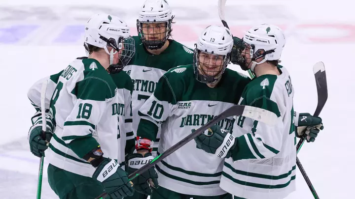 Hayden Stavroff and friends celly vs Princeton