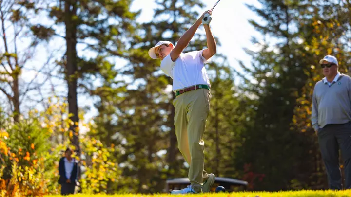 Luke Harper swings the club