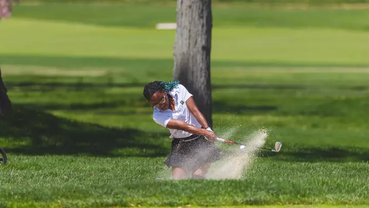 Hope Hall gets out of the sand at the Ivy League Championships