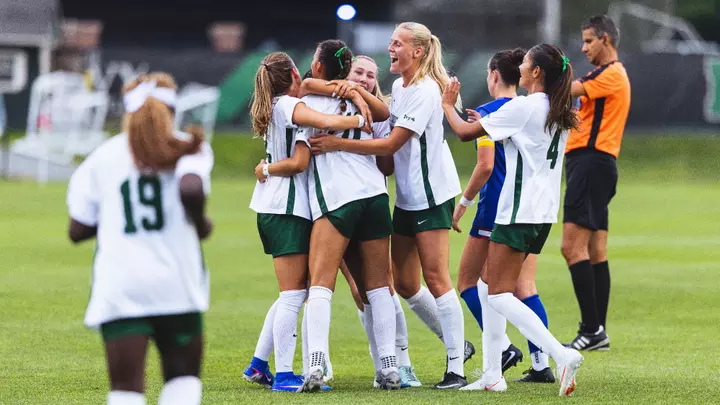 Women's Soccer Celebration