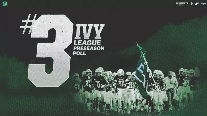 Football Ivy Preseason Poll Graphic