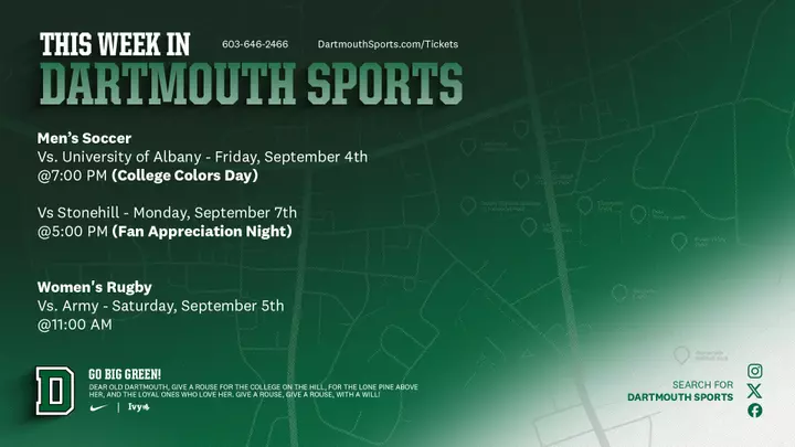 This Week in Dartmouth Sports