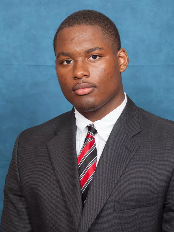 Head shot of Zion Johnson