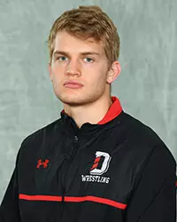 Davidson’s wrestling team pose for head and social media photos at the Belk Arena on Tuesday, October 6, 2020 in Davidson, North Carolina.