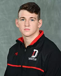 Davidson’s wrestling team pose for head and social media photos at the Belk Arena on Tuesday, October 6, 2020 in Davidson, North Carolina.