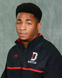 Davidson’s wrestling team pose for head and social media photos at the Belk Arena on Tuesday, October 6, 2020 in Davidson, North Carolina.