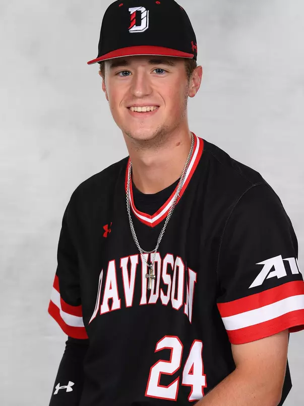 Davidson’s baseball team pose for team media photos at Belk Arena on Monday, September 28, 2020 in Davidson, North Carolina.