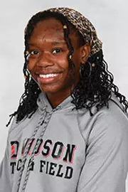 Davidson’s track & field team pose for head and social media photos at the Belk Arena on Monday, September 28, 2020 in Davidson, North Carolina.
