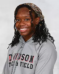 Davidson’s track & field team pose for head and social media photos at the Belk Arena on Monday, September 28, 2020 in Davidson, North Carolina.