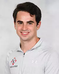 Davidson’s track & field team pose for head and social media photos at the Belk Arena on Monday, September 28, 2020 in Davidson, North Carolina.