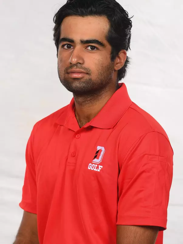Davidson men’s golf team pose for head and social media photos at the Belk Arena on Monday, September 14, 2020 in Davidson, North Carolina.