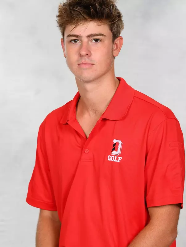 Davidson’s men’s golf team pose for head and social media photos at the Belk Arena on Monday, September 28, 2020 in Davidson, North Carolina.