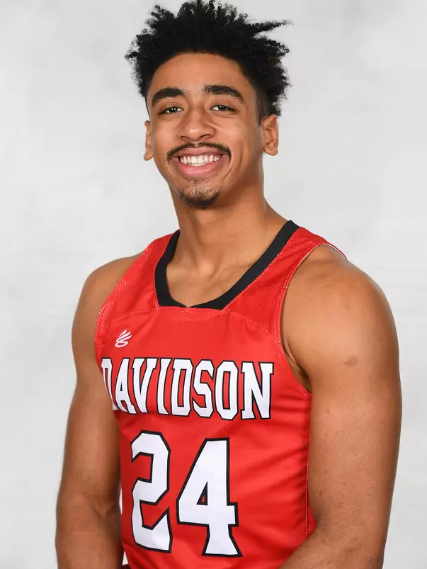 Davidson men’s basketball pose for team media photos at Belk Arena on Tuesday, December 08, 2020 in Davidson, North Carolina.