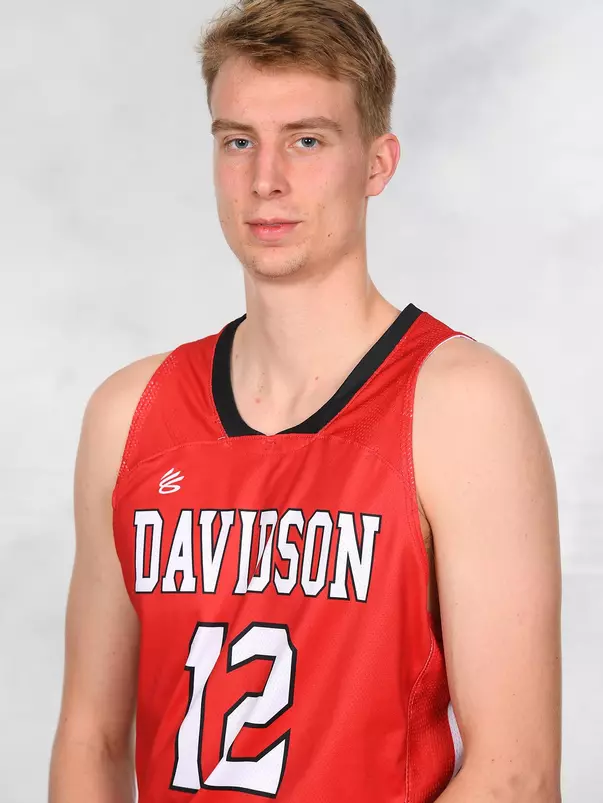 Davidson men’s basketball pose for team media photos at Belk Arena on Tuesday, December 08, 2020 in Davidson, North Carolina.