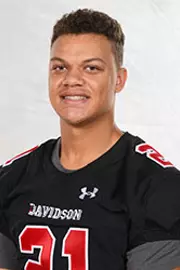 Davidson football team pose for head and social media photos at the Belk Arena on Monday, September 14, 2020 in Davidson, North Carolina.