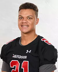 Davidson football team pose for head and social media photos at the Belk Arena on Monday, September 14, 2020 in Davidson, North Carolina.