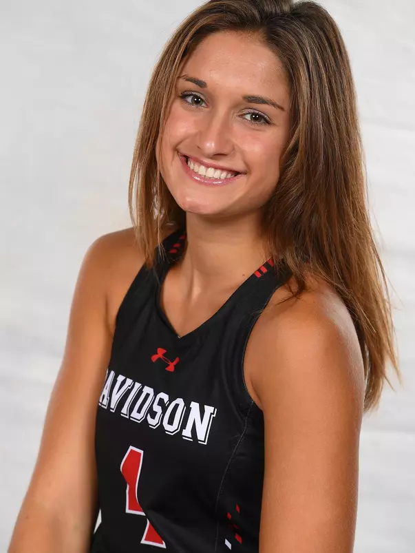 Davidson field hockey team pose for head and social media photos at the Belk Arena on Monday, September 14, 2020 in Davidson, North Carolina.