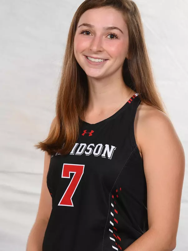 Davidson field hockey team pose for head and social media photos at the Belk Arena on Monday, September 14, 2020 in Davidson, North Carolina.
