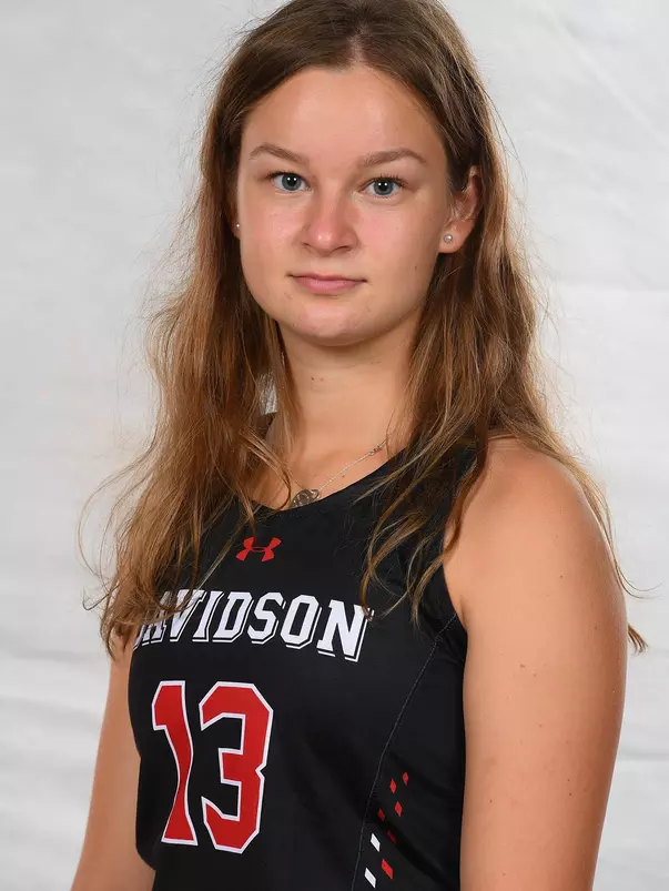 Davidson field hockey team pose for head and social media photos at the Belk Arena on Monday, September 14, 2020 in Davidson, North Carolina.