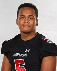 Davidson football team pose for head and social media photos at the Belk Arena on Monday, September 14, 2020 in Davidson, North Carolina.