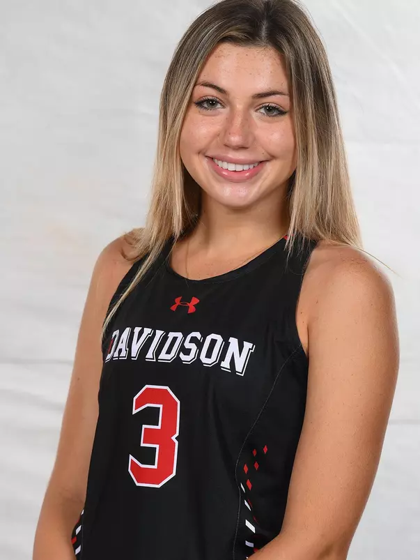 Davidson field hockey team pose for head and social media photos at the Belk Arena on Monday, September 14, 2020 in Davidson, North Carolina.