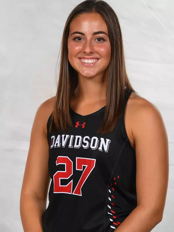 Davidson field hockey team pose for head and social media photos at the Belk Arena on Monday, September 14, 2020 in Davidson, North Carolina.