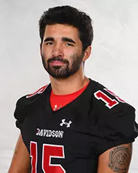 Davidson football team pose for head and social media photos at the Belk Arena on Monday, September 14, 2020 in Davidson, North Carolina.