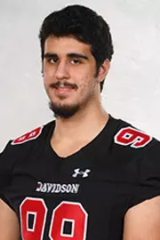 Davidson football team pose for head and social media photos at the Belk Arena on Monday, September 14, 2020 in Davidson, North Carolina.